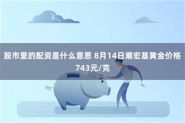 股市里的配资是什么意思 8月14日潮宏基黄金价格743元/克